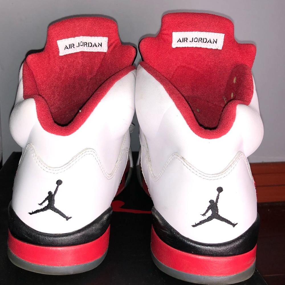 Jordan “Fire Red” 5s - Picture 4 of 6